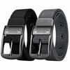 Durable Men Casual Belt Adjustable Quick Release Belt Casual Canvas Nylon Belt  Everyday Wear