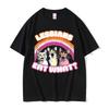 Lesbian Eat What Tshirt  New European And American Fun Cat Letter Combination Cotton Printed Unisexs And Unisexs Tshirt