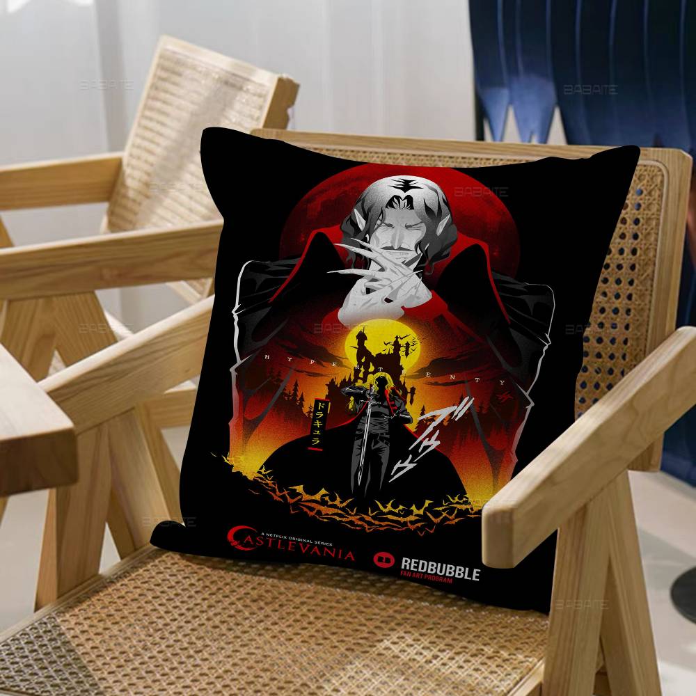 Аниме Игра C-Castlevania Кленовый Дизайн Наволочка Счастливый Осенний Урожай Декор Праздничный Декор Наволочка