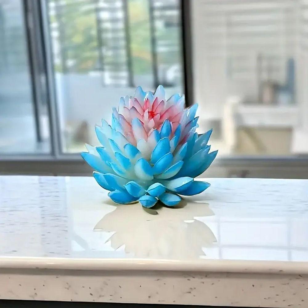 2 шт. Сделай сам Искусственные Суккуленты Мини Имитация Цветочных Растений Сад