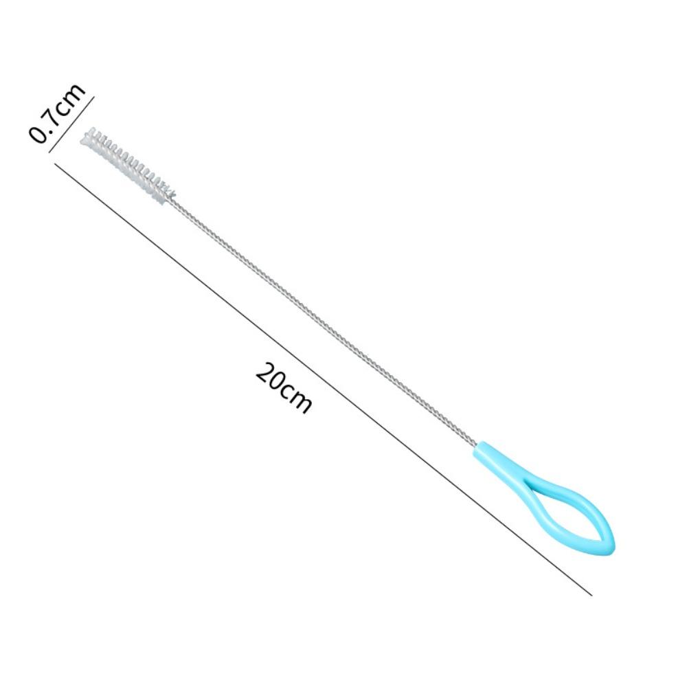 Многофункциональная щетка для чистки соломинок 360-градусные щетки для чистки бутылок с соломинками