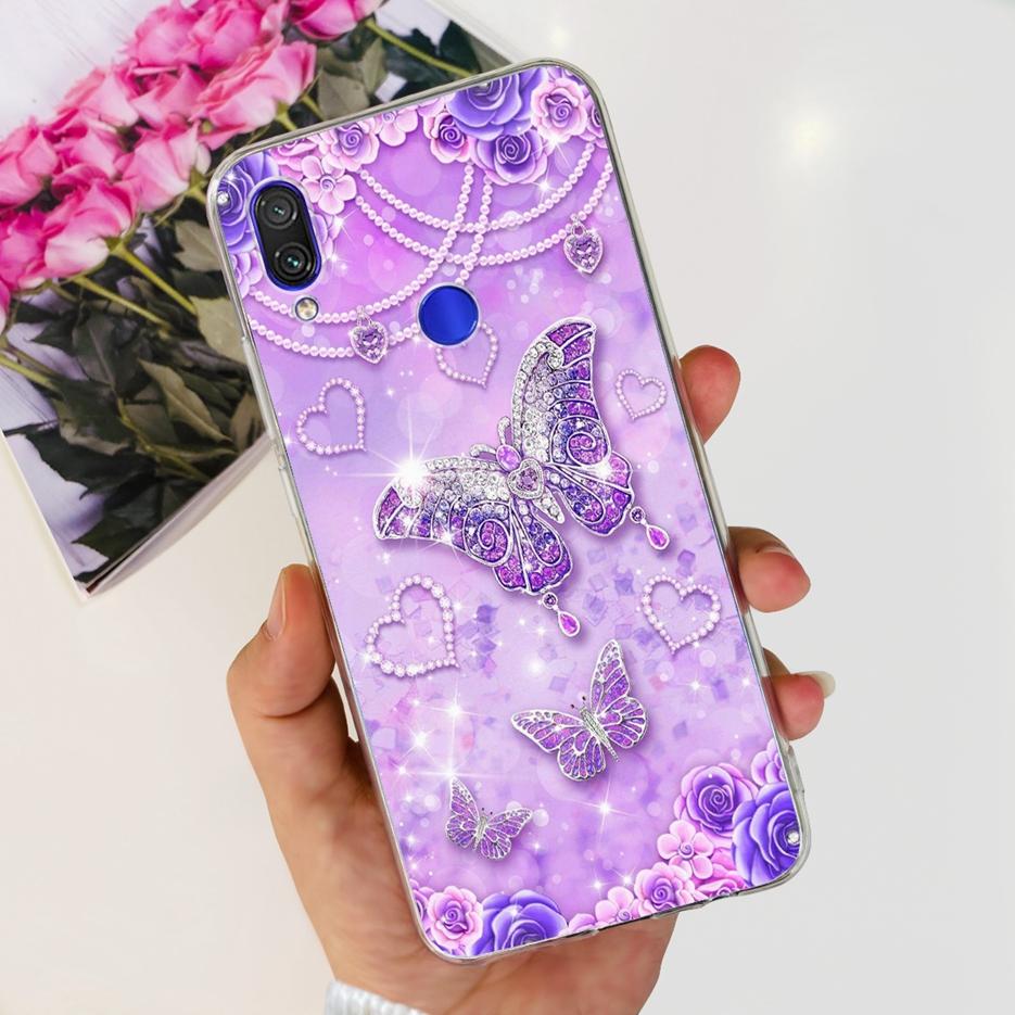 Чехол для Xiaomi Redmi Note 7 Pro Новый Модный Расписной Чехол Прозрачный Силиконовый Мягкий ТПУ Чехол для Телефона Для Redmi 7 Redmi7 Note7 Pro Корпус