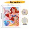 Disney The Little Mermaid oil painting kit digital painting art handmade diy home room decorations