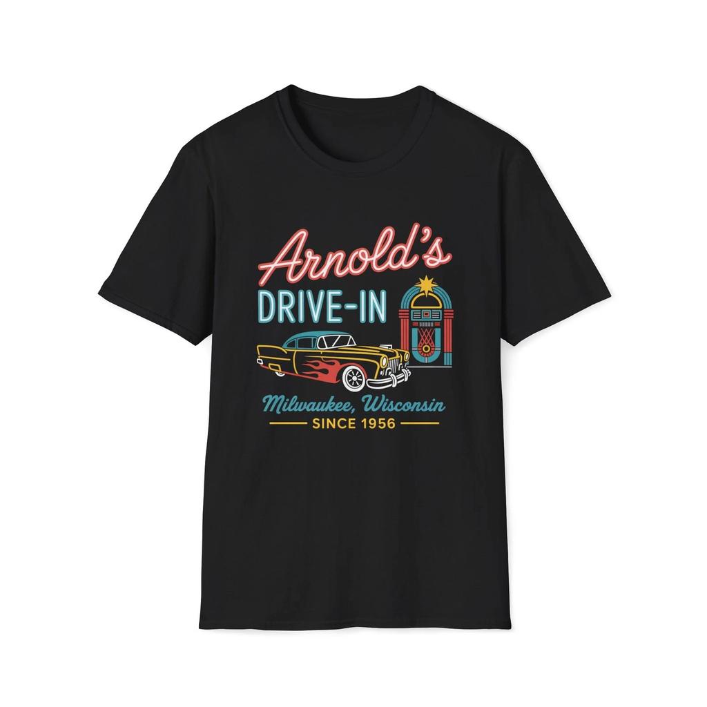 Arnold's Drive In T-Shirt | Happy Days Unisex Softstyle Tee