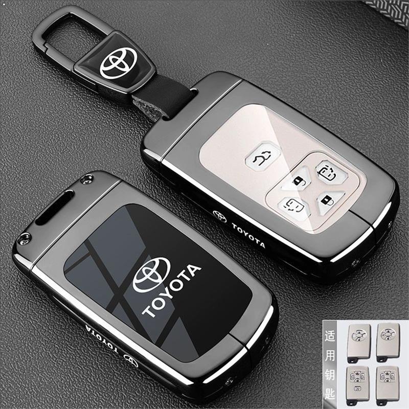 svagd6 Compatible with Toyota Alphard Key Cover for Noah, Sienna, Sienta, Superb, Voxy, Tundra, Sequoia, and Truck Car Bag Buckle Shell