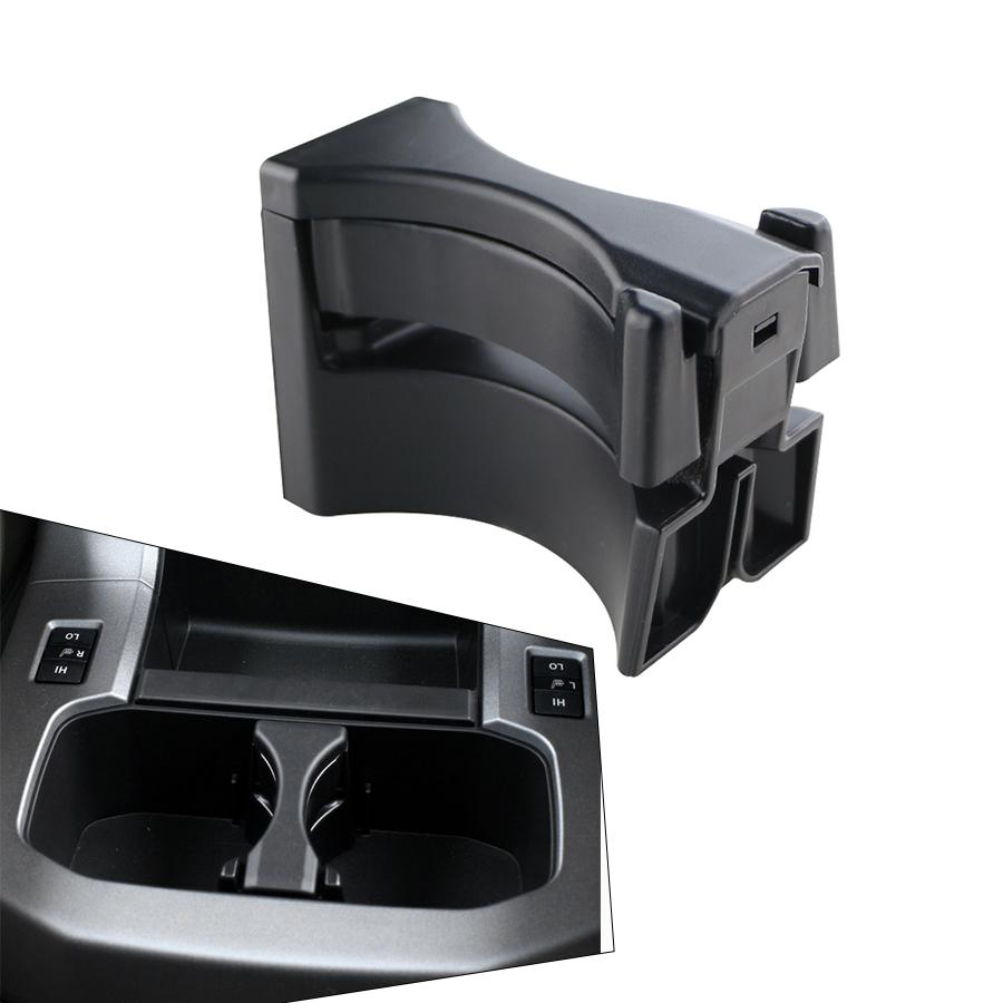 Water Cup Holder Divider Insert for Toyota Tacoma 2005 2006 2007 2008 2009 2010 Sequoia 2008-2018 Center Console Car Accessories
