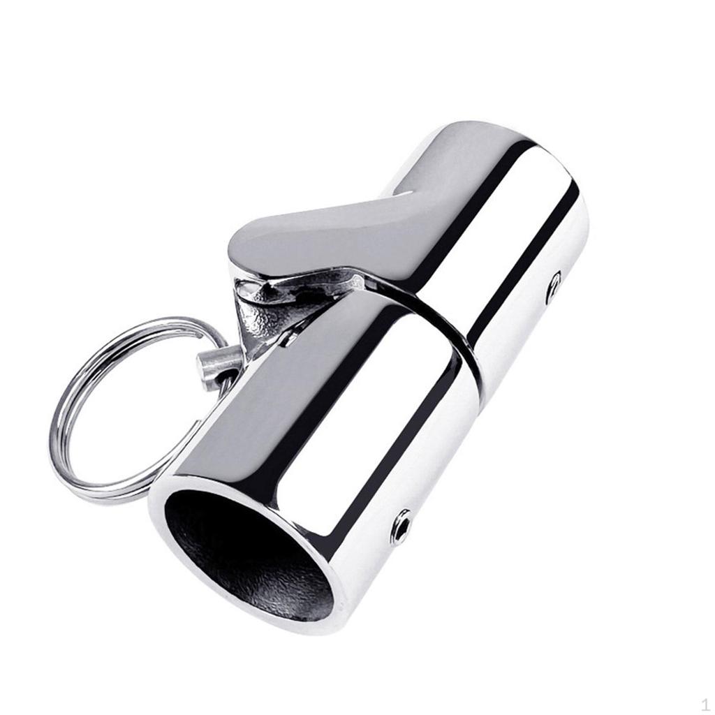 Boat Deck Hinge Assembly, Railing Pipe Connector, Stainless Steel Fittings, Folding Swivel