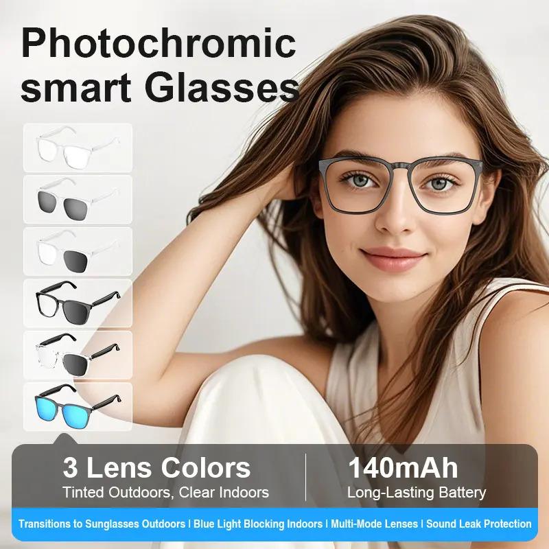 Smart Glasses With Transition Lenses And Multifunctionality