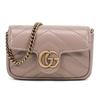 GG Marmont Кошелек на цепочке для монет Фарфоровая роза Женские Сумки через плечо Розовый 575161-DTDCT-5729