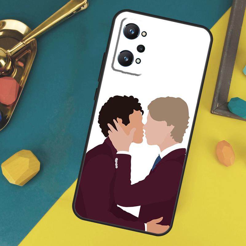 Young Royals Simon and Wilhelm Case For Realme C53 C55 C67 C61 C75 C51 C21Y C25S GT 6 6T 5 GT7 Pro 10 11 12 13 14 Pro Plus