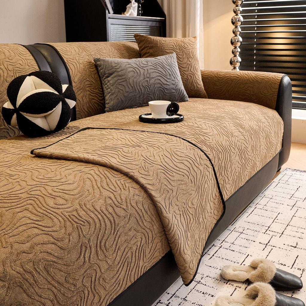 Универсальная противоскользящая подушка на диван из люксового велюра – Стиль четырех сезонов