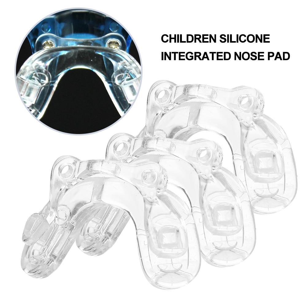 3 Pairs Nose Pads Soft Silicone Anti Slip Nose Pad Children Glasses Accessories