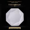 8-inch octagonal flat plate