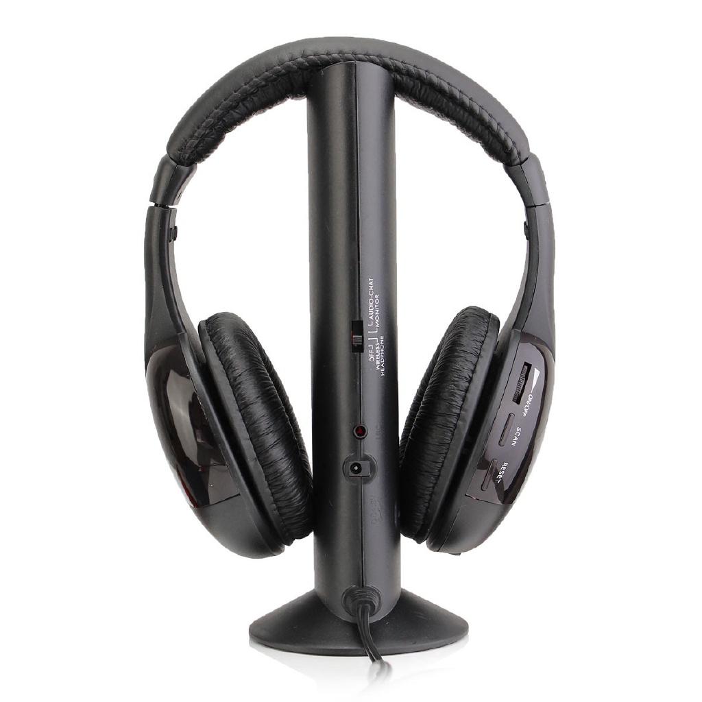 БЕСПРОВОДНЫЕ Многофункциональные Беспроводные Наушники Беспроводные НАУШНИКИ ДЛЯ ПК ТВ MP3 Наушники 5-в-1