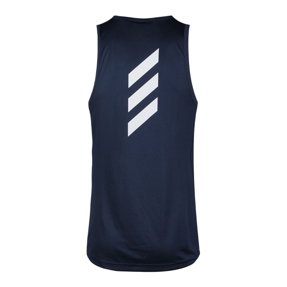 adidas Spt Tank Повседневный спортивный модный простой баскетбольный жилет мужской топ темно-синий DU1682
