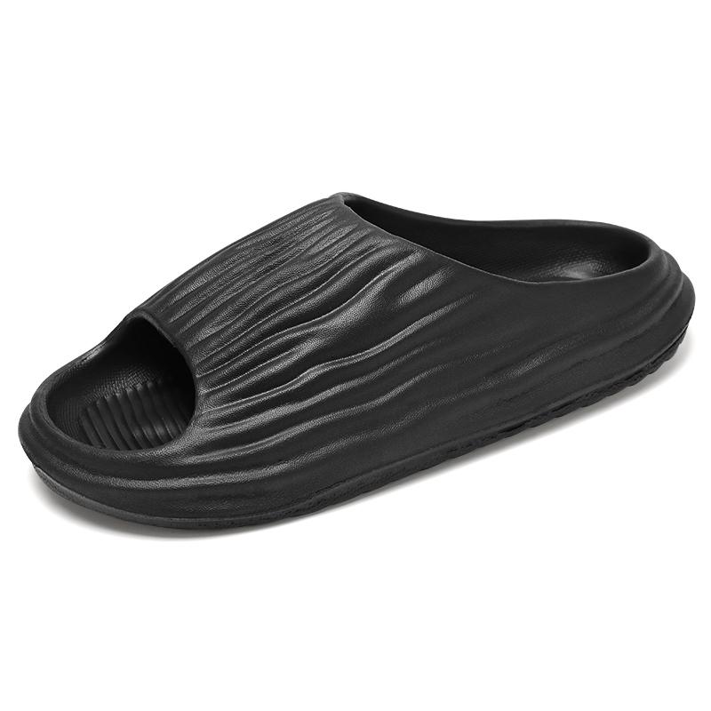 Модные мужские и женские пляжные шлепанцы Повседневные модные удобные пляжные сандалии шлепанцы нескользящие для купания ванная комната обувь для пары