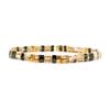 Ximang Ximang Bracelets for Women Gift Jewelry 2021 Retro Style Stone Color Stretchy Band Jewellery Tila Bracelet Factory Price