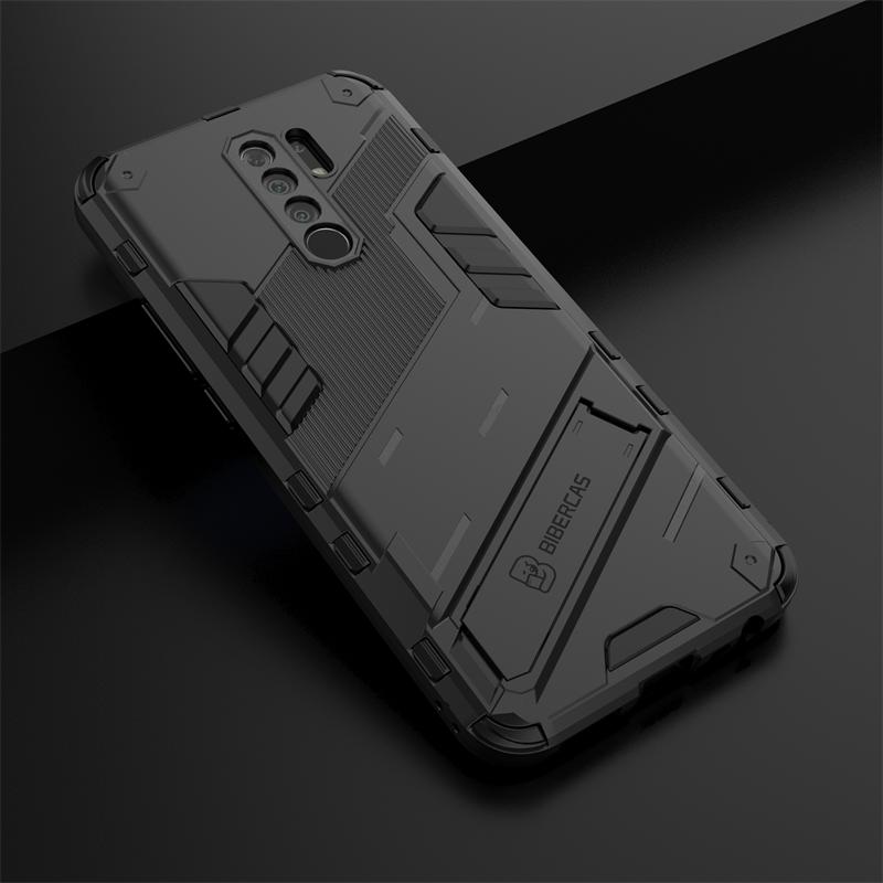 Для Xiaomi Redmi 9 9A 9C чехол с подставкой Бронированный чехол для телефона Redmi 9 Prime 9 Power противоударный магнитный держатель задняя крышка