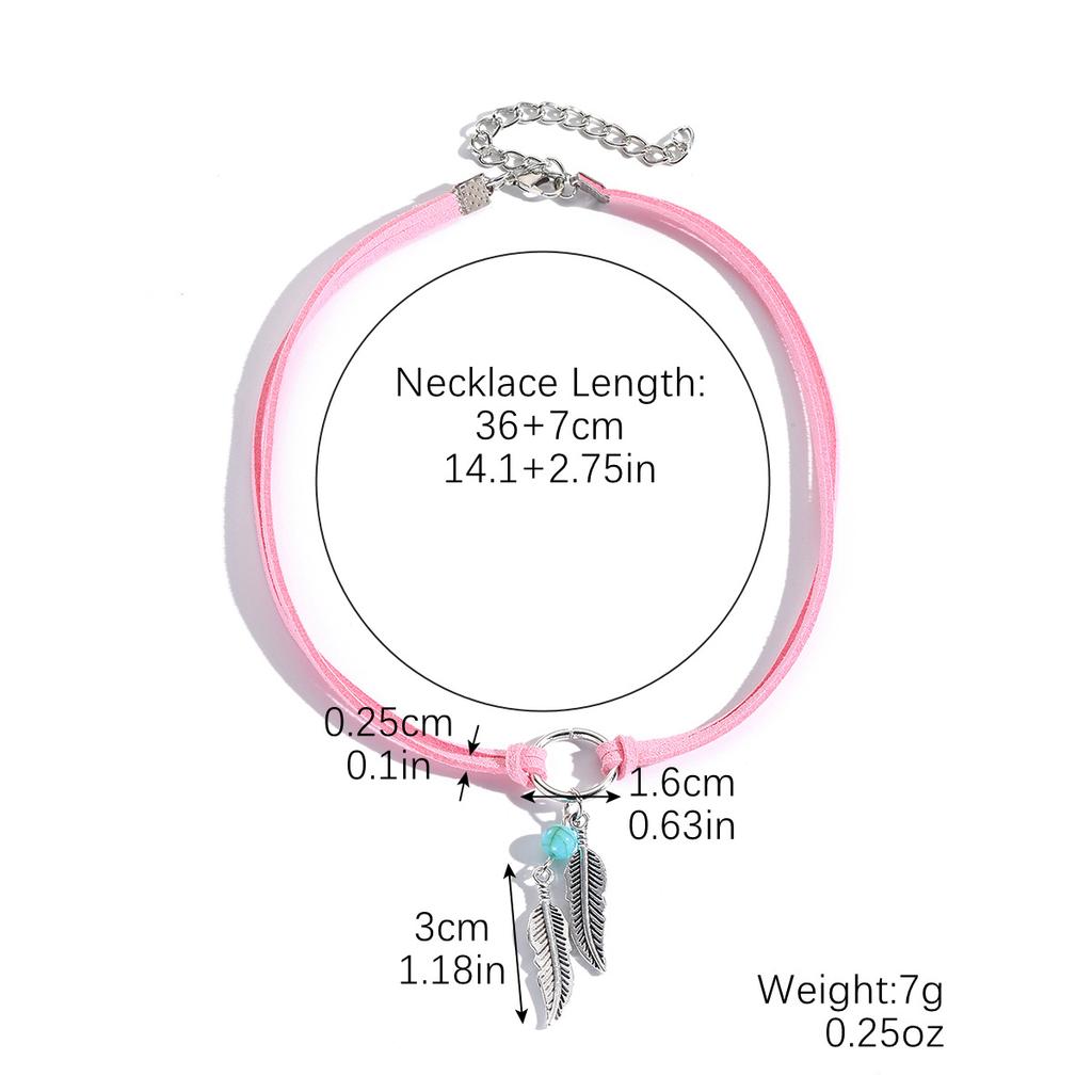 Ожерелье для женщин в стиле бохо, этническое, листья, геометрические, круглые, женское, колье, шея, красивое, элегантное, для нее