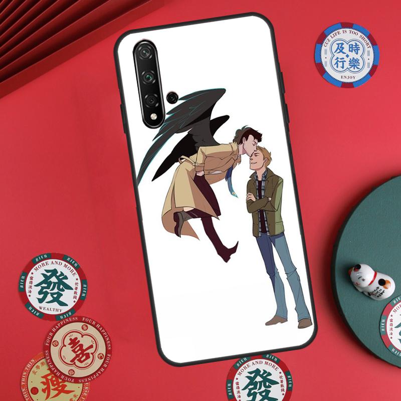 Сверхъестественное Дин и Сэм Для Huawei Nova 12s 12i 7i 8i 11i Y73 Y70 Y90 Y60 Y72 Y61 Y91 9 10 SE P30 Pro P40 Lite Чехол