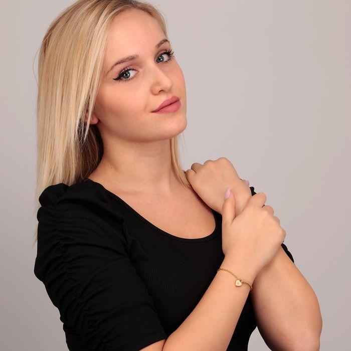 Bracelet en Acier et pierre - SAUB18