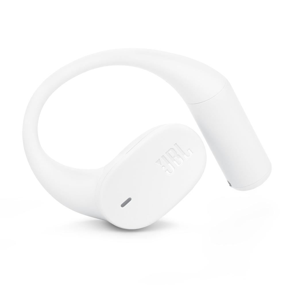 JBL Sense Lite True Wireless Открытые наушники Усиление басов Многоточечное подключение IP54 Защита от пыли и влаги Ушные крючки из жидкого силикона Bluetooth 5.4 Белый