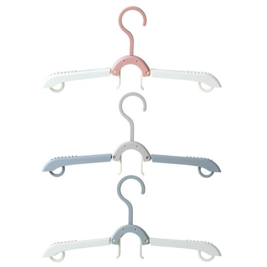 Удобная вешалка для одежды с двойным крючком, немаркирующая вешалка для сухой одежды, не оставляющая следов, дорожные принадлежности, крючок для одежды
