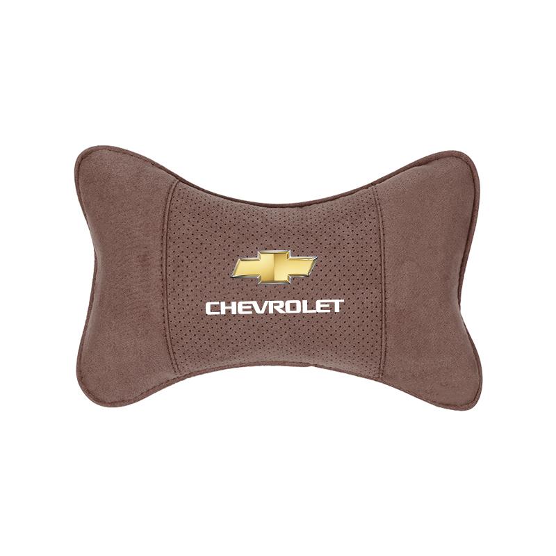 Подушка-подголовник на автомобильное сиденье, замшевая, мягкая, для Chevrolet Spark Captiva Cruze Malibu Equinox Trax Camaro Blazer Traverse