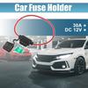 X AUTOHAUX Автомобильный встроенный держатель предохранителя типа ATC со средним предохранителем 30А