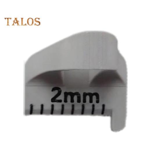 Эргономичная 3D-печатная швейная выкройка-линейка для пальца для DIY проектов