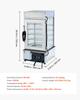 VEVOR 5-Tier Commercial Food Warmer Display, 1200W Food Display Warmer with LED Light, Adjustable Shelf & Stainless Steel Frame