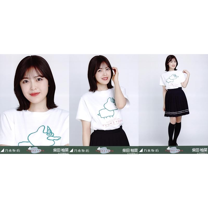 Nogizaka46 Raw Photo Yuki Yoda Graduation Concert T-shirt 3 Types Complete Yuna Shibata