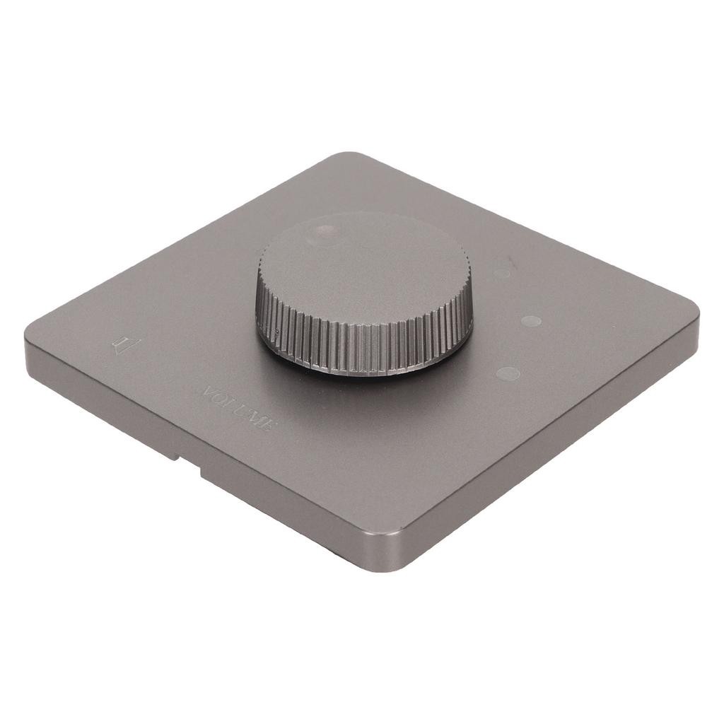 50W Volume Control Professional Safety 5 Gears Tuning Knob Volume Controller for Home Speakers Grey