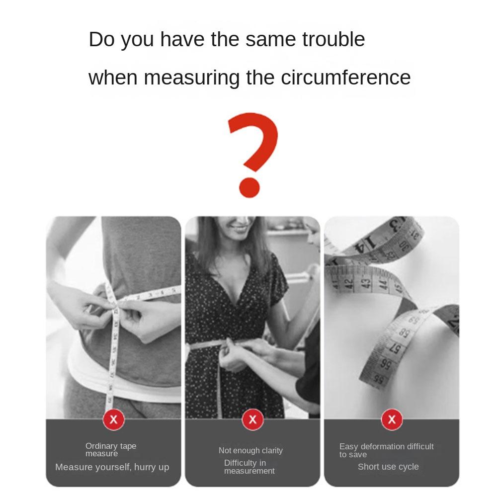 Centimeter Inch 1.5m Tape Measure Double Scale Magnetic Retractable Measuring Tape Tailor Craft Plastic Soft Cloth Ruler