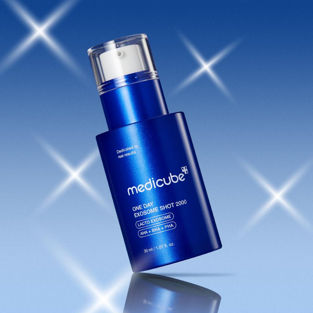 Medicube Ампула с экзосомами для пор Zero Exosome Pore Ampoule 2000 30 мл - Восстановление пор, уход за акне, экзосомы, корейская