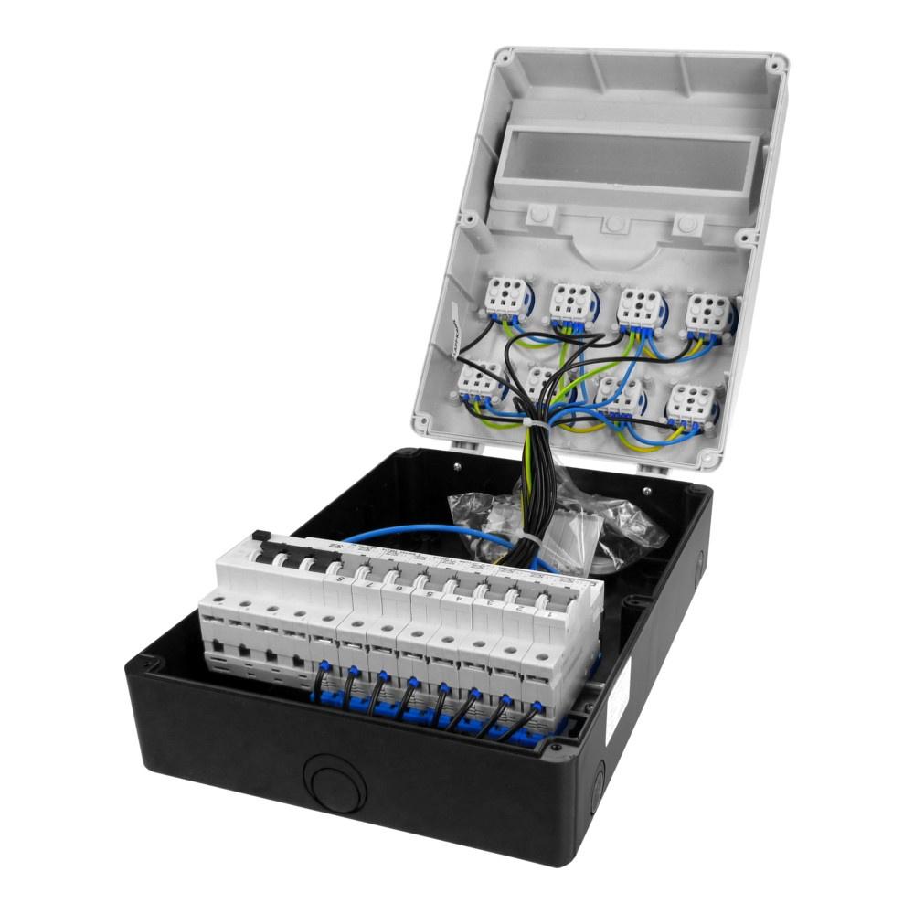 Rozdzielnica Budowlana Td S/Fi 8X230V Gniazda Schuko Erbetka