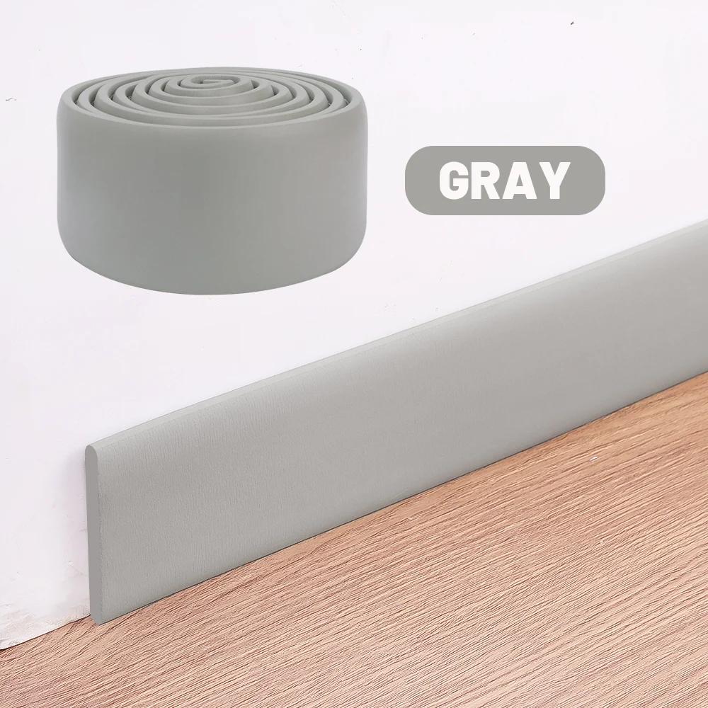 Водонепроницаемый самоклеящийся плинтус настенная наклейка утолщенная антистолкновительная настенная наклейка обои украшение для дома