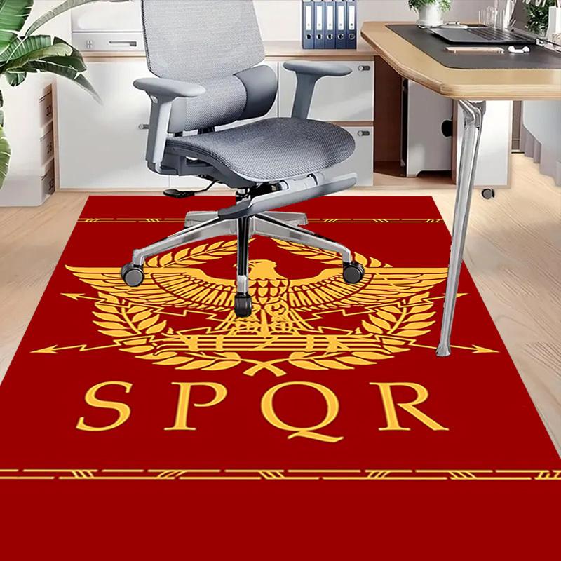 1 шт. Ковер с орлом SPQR, Коврик для офиса, Коврик для улицы, Декор для дома, Ковер-зона, Фестиваль