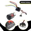 Комплект щеточного двигателя 540, Автозапчасти с высоким током, Прямая замена для: 10 RC Гусеничный