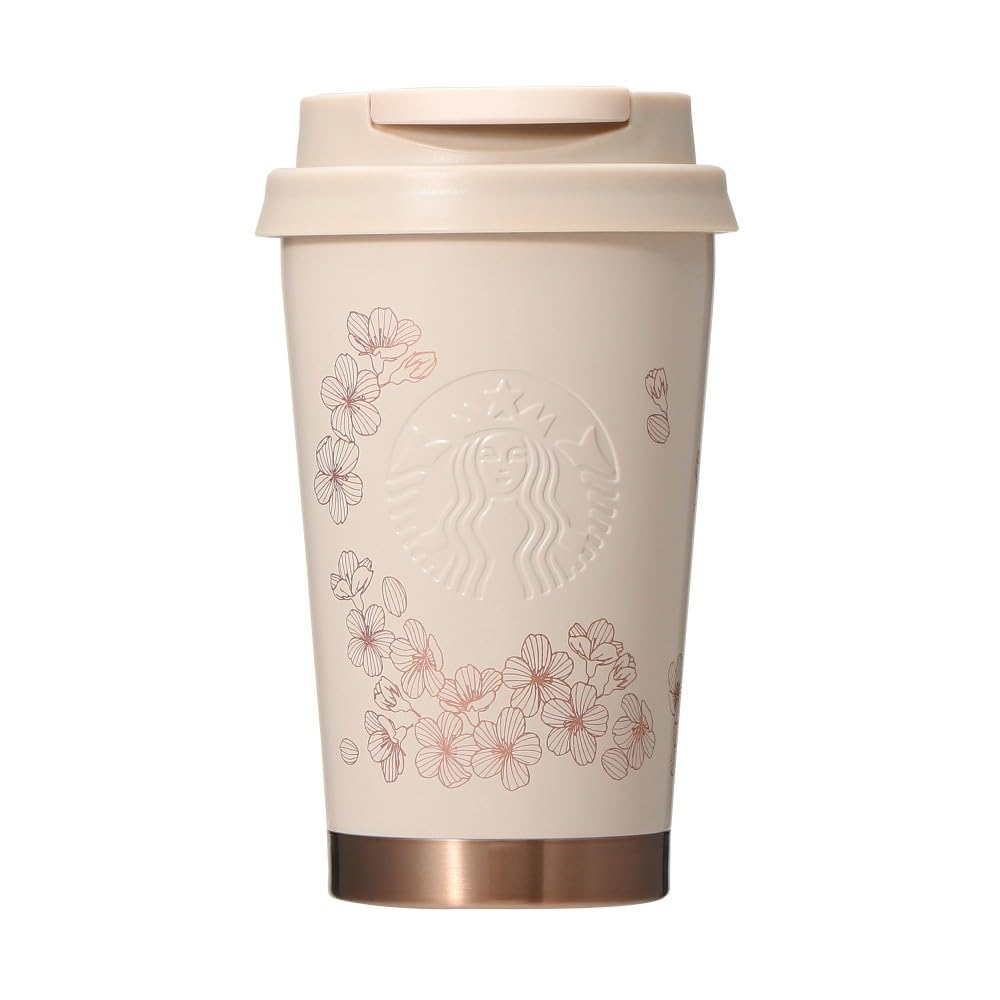 STARBUCKS Sakura 2024 Stainless TOGO Logo Tumbler Grace 355ml Cherry Blossom Elma Coffee Stylish Cute Birthday Present Gift Water Bottle Pink