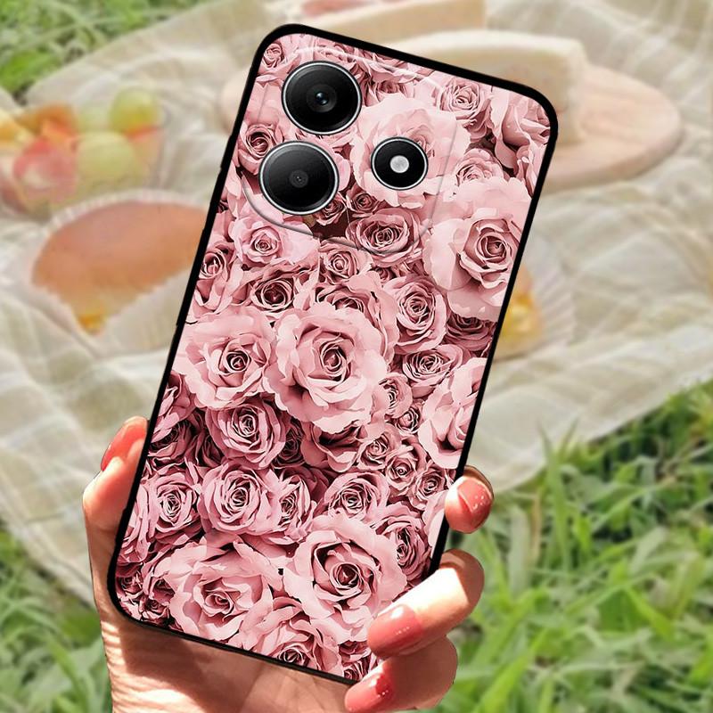 Для Xiaomi Redmi Note 14 5G Чехол Стильный Чехол Силиконовый Чехол для Телефона Для Redmi Note 14 5G Мягкий Чехол Fundas Защитный Чехол для Телефона
