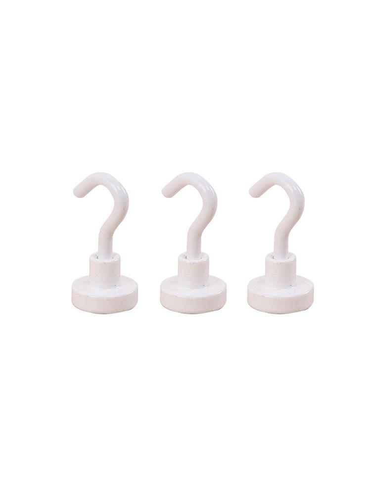 Japanese Strong Magnetic Mini Metal Hook for Refrigerator and Kitchen Use, No-Drill Required
