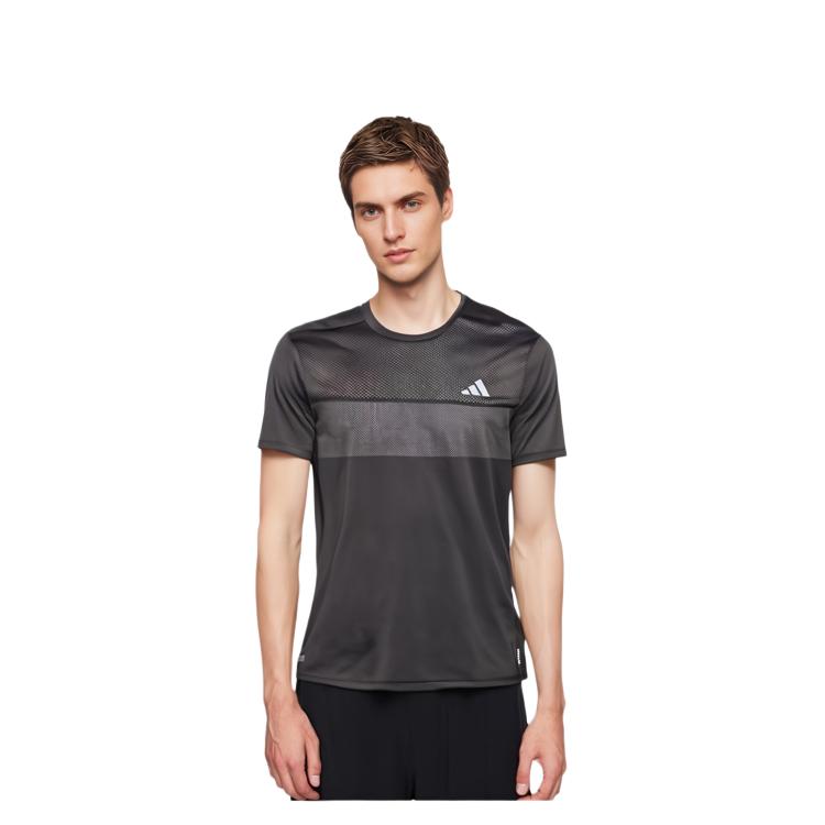 adidas Мужская футболка для бега Черная IN0094