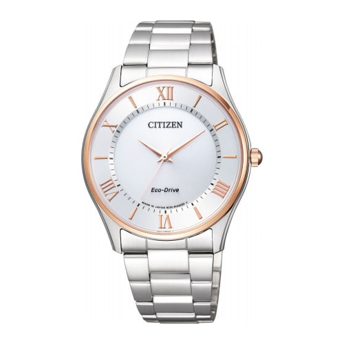 Citizen Collection Simple Adjust Eco-Drive Thin Pair Watch BJ6484-50A Men's