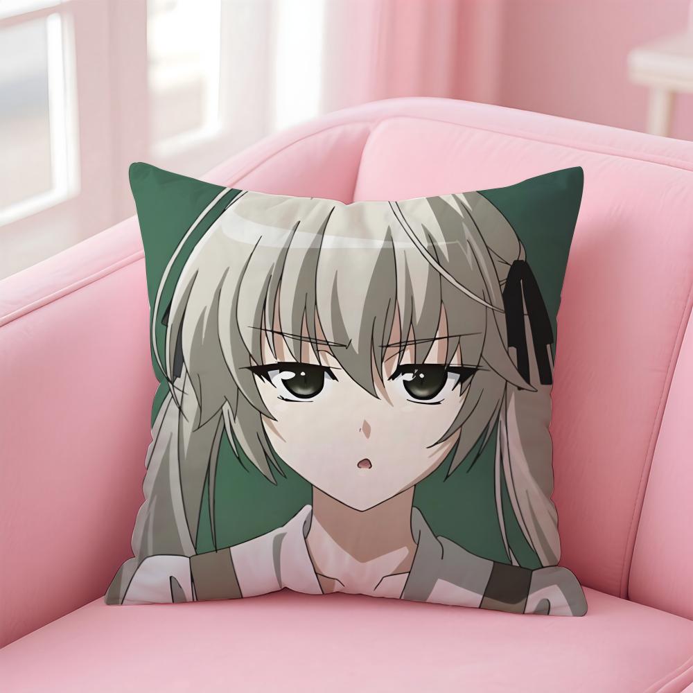 Аниме Y-Yosuga No Sora Наволочка Льняная Наволочка Мягкий Декор Для Дивана Домашней Комнаты