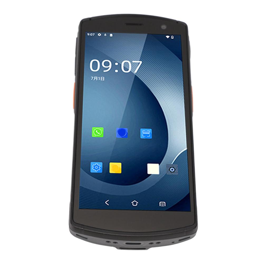 Ручной сканер штрих-кода Экспресс терминал сбора данных Цветной полноэкранный Беспроводной считыватель штрих-кода Поддержка 1D 2D NFC