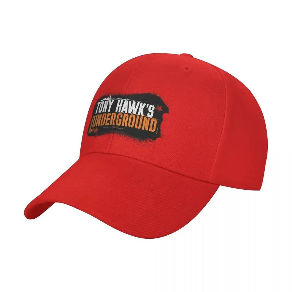 Tony Hawks Underground Logo Baseball Cap Wild Ball Hat fashionable Luxury Unisex Hat Womens Hats For The Sun Unisexs