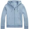 Polo Logo Hooded Zip-Up Long Sleeve Jacket Men Jackets Gray Blue 710881517-017
