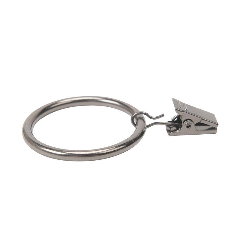 Кольца с клипсами Аксессуары для штор, Открывающиеся подвесные кольца с прочными клипсами для штор, штор для душа, крючки для римских штор