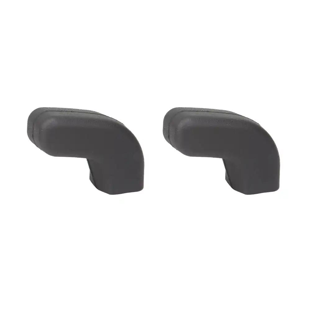 2Pack for Jeep Wrangler JK JL Gladiator JT 2007-2024+ Front Bumper Tow Hook Covers Towball Hook Protector Car Accessories New